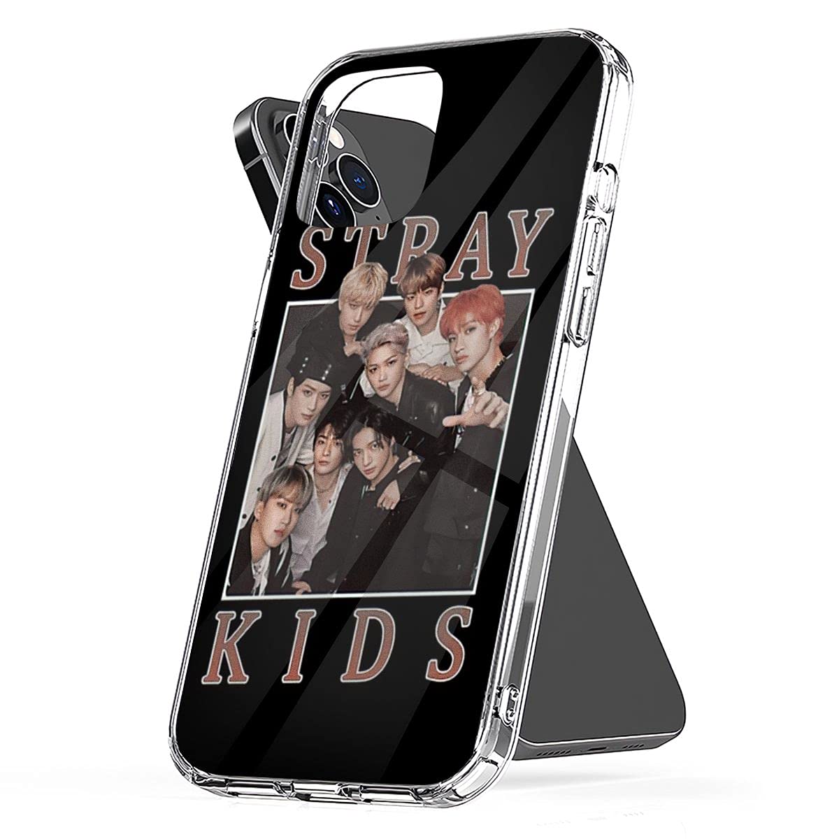 Vintage 90s Stray X Kids Style iPhone Case - Compatible with iPhone 7/8/X/XS/11/12/SE 2020/Pro Max/Mini - Waterproof, Scratch-Resistant, Transparent Phone Cover - Perfect for Daily Use, Travel & Outdoor Activities