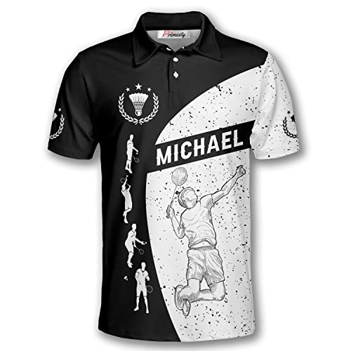 Badminton Silhouettes Black White Version