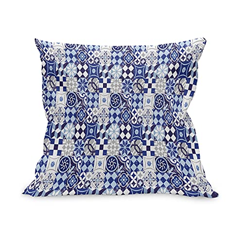 Blue Navy Blue White