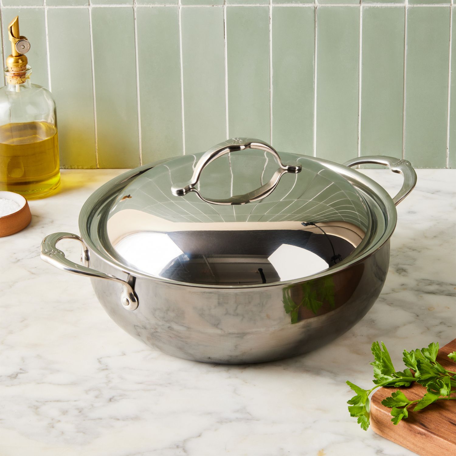 Nanobond 5 Quart Dutch Oven - Premium Enameled Cast Iron Pot for Baking, Braising & Slow Cooking | Perfect for Soups, Stews & Bread Making