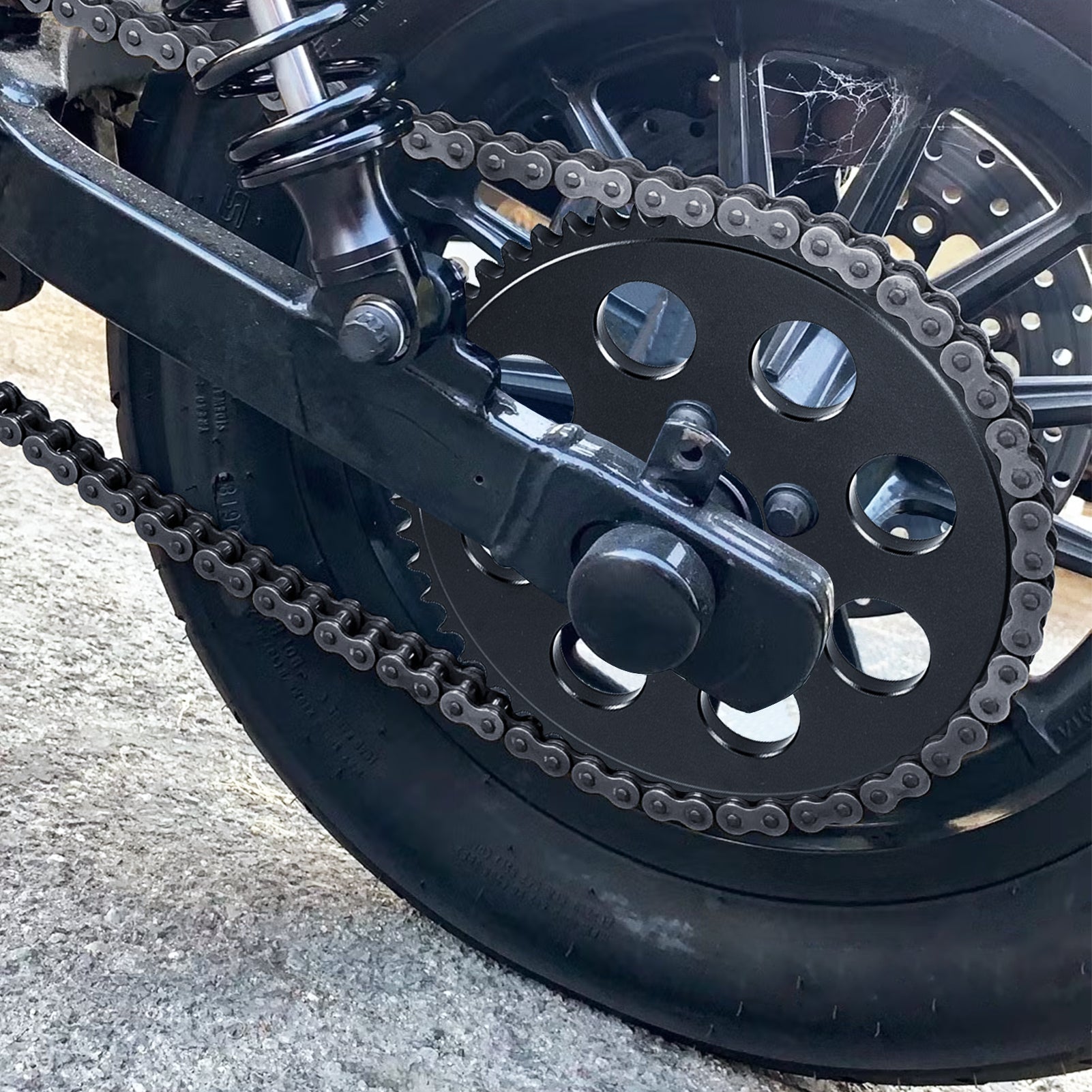 2006-2017 Harley Davidson Dyna Twin CAM Steel Chain Drive Conversion Kit - High Performance Motorcycle Upgrade for Enhanced Power Transfer - Perfect for Custom Bike Builds and Performance Modifications