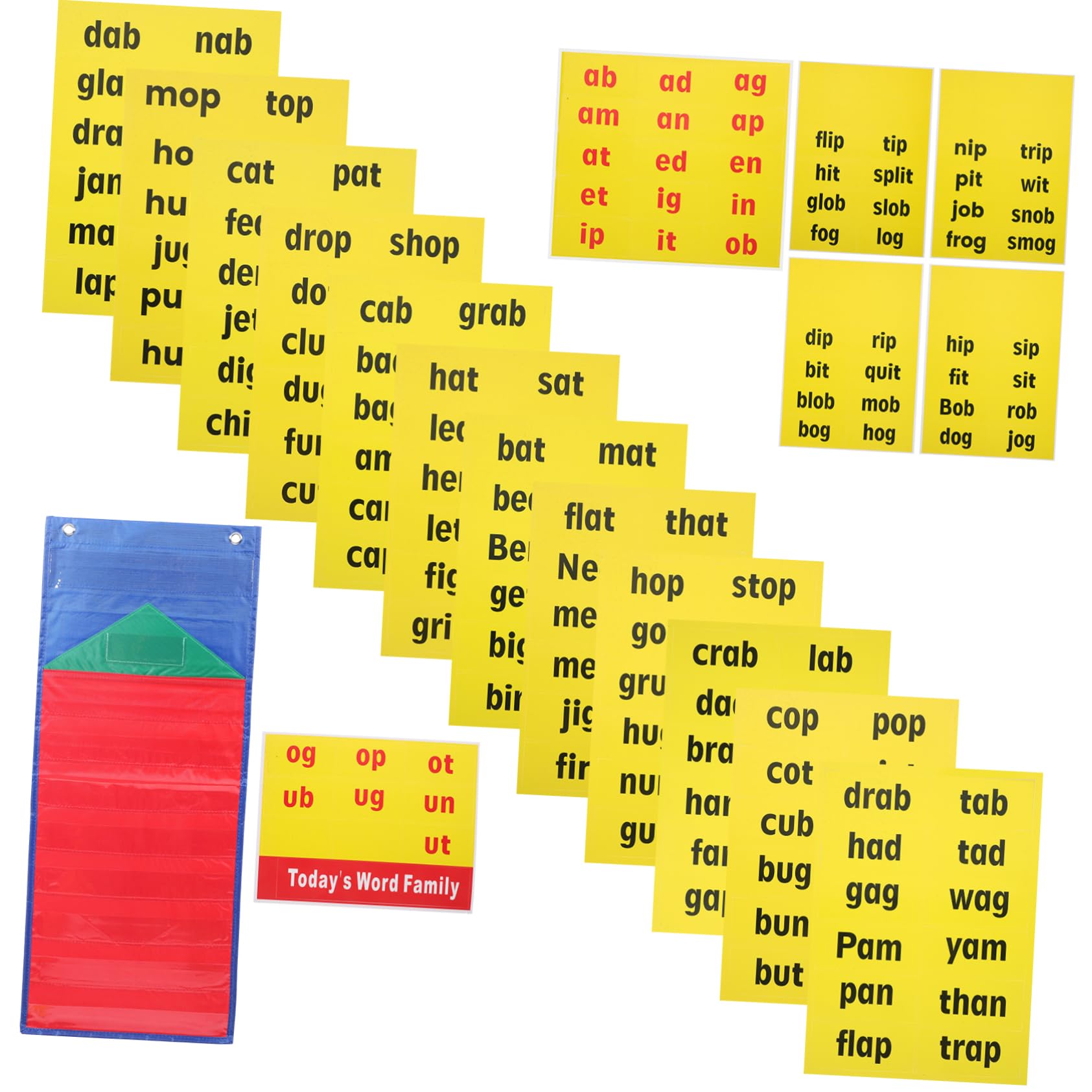 1 Set Spelling Word Cards - Early Educational Learning Toy for Toddlers | Alphabet & Cognitive Flash Cards | Kids Puzzle & Letter Recognition Game | Perfect for Preschool, Homeschool & Classroom Learning Activities