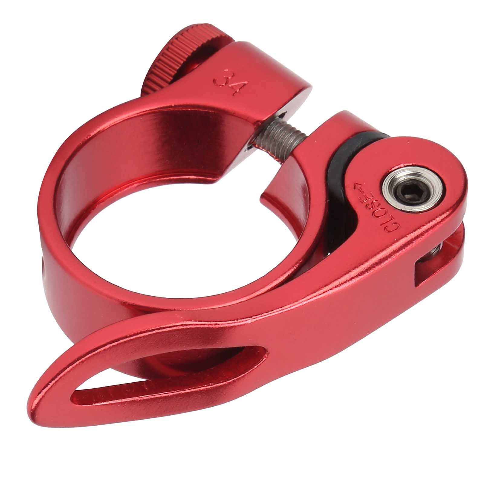 Lightweight Hollow Aluminum Alloy Bike Seatpost Clamp - CHICIRIS Smooth Corrosion-Resistant Seat Clamp for Road & Mountain Bikes | Perfect for Commuting, Cycling & Outdoor Adventures