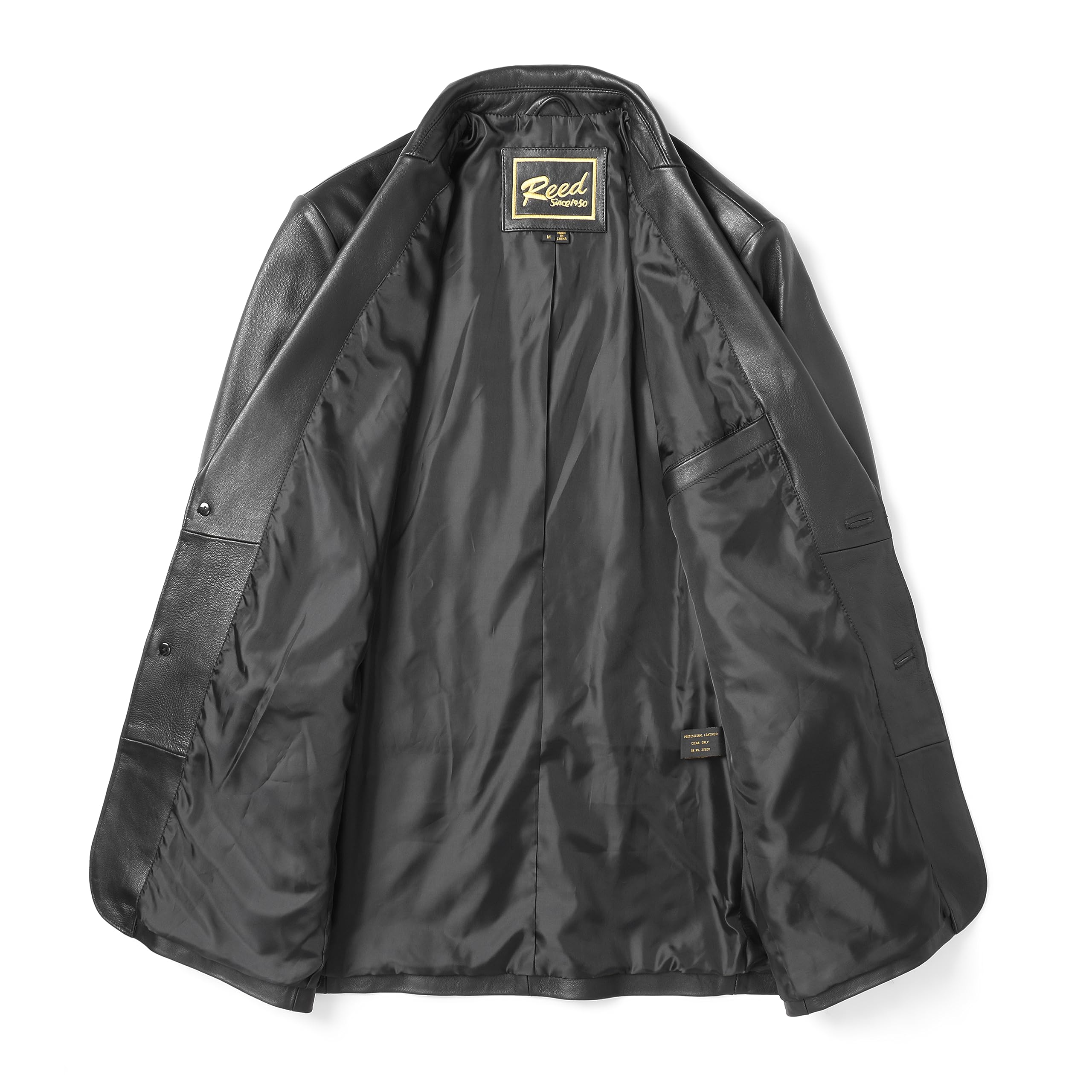 Premium Lamb Skin Leather Blazer for Men - Imported Genuine Leather Jacket - Formal & Business Attire - Perfect for Office, Weddings & Special Occasions