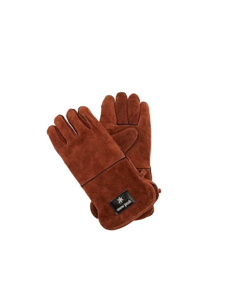 Fire Resistant Gloves for Camping & Grilling - Heatproof Hand Protection for Outdoor Cooking, BBQ, and Fireplace Use