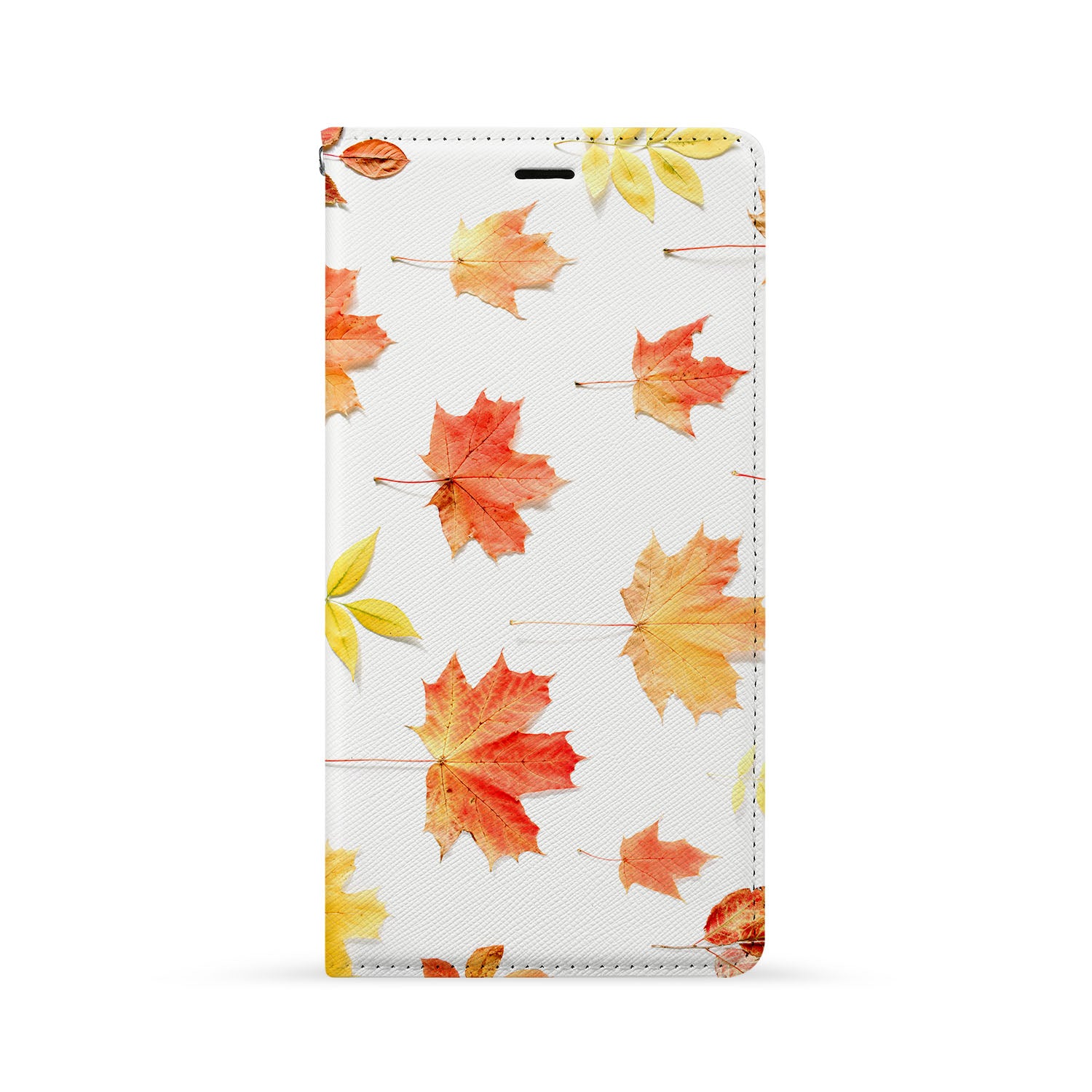 iPhone Wallet Case with Flat Flower Design - Slim Card Holder for Credit Cards & ID - Perfect for Everyday Use, Travel, and Shopping