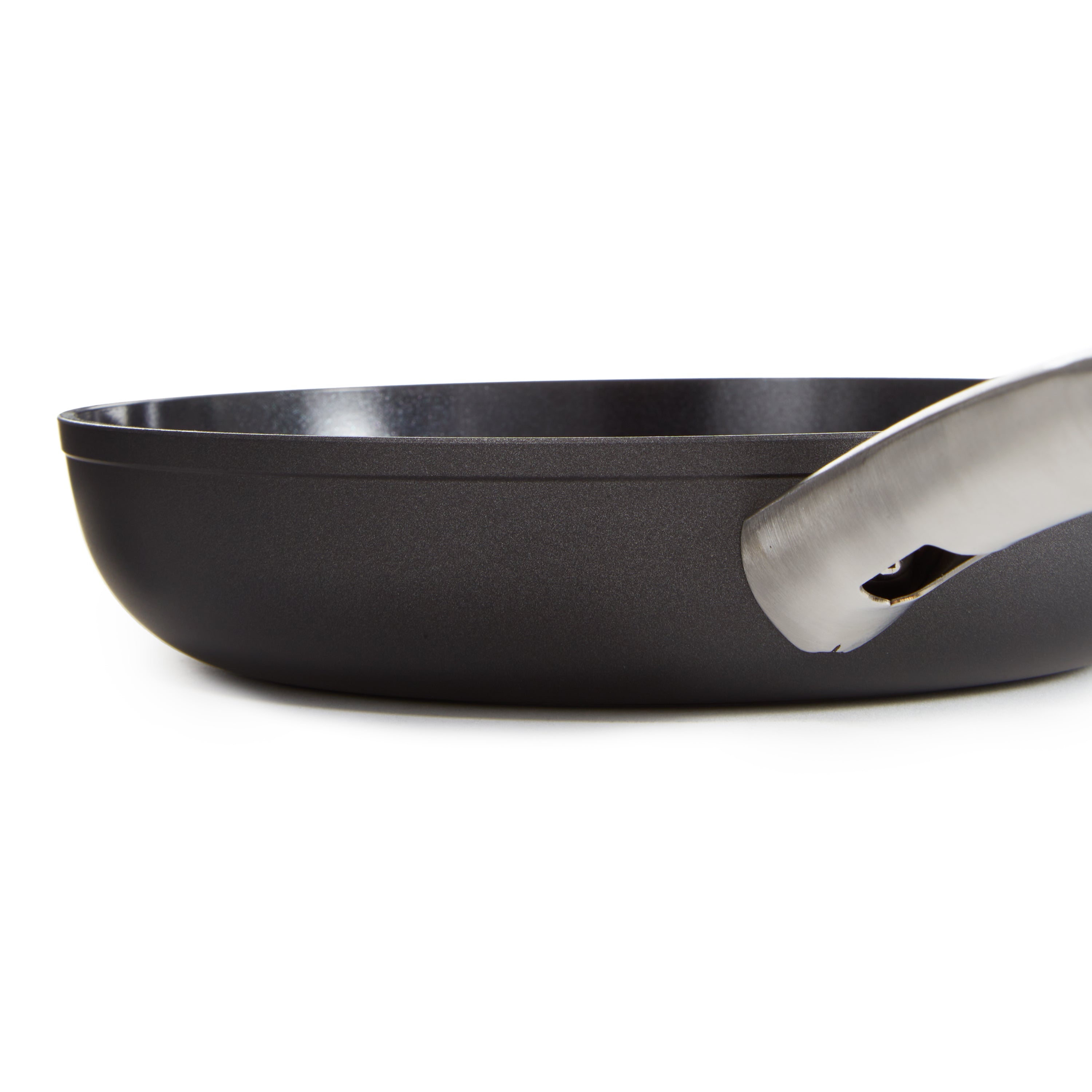 BergHOFF Leo Graphite Nonstick Ceramic Frying Pan 8 Inch - Eco-Friendly Cookware Made from Recycled Materials - Perfect for Sauteing, Frying & Healthy Cooking