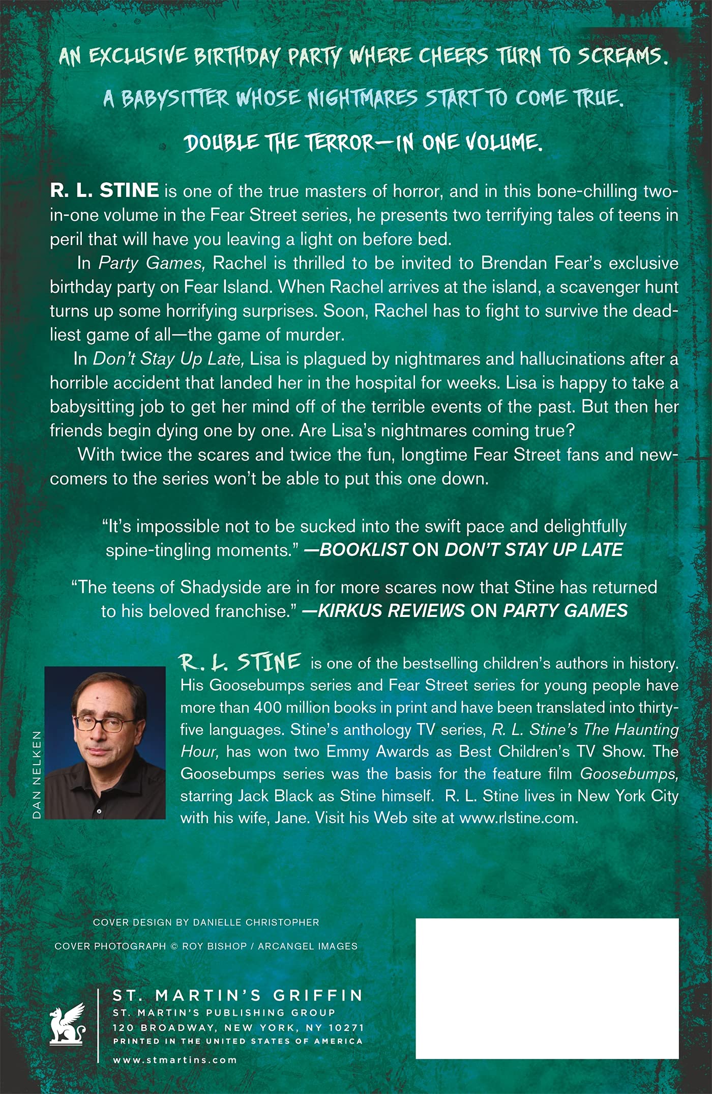 Fear Street Super Thriller: Party Games & Don't Stay Up Late - Teen Horror Book Series for Sleepovers & Late-Night Reading | Scary Stories for Young Adults