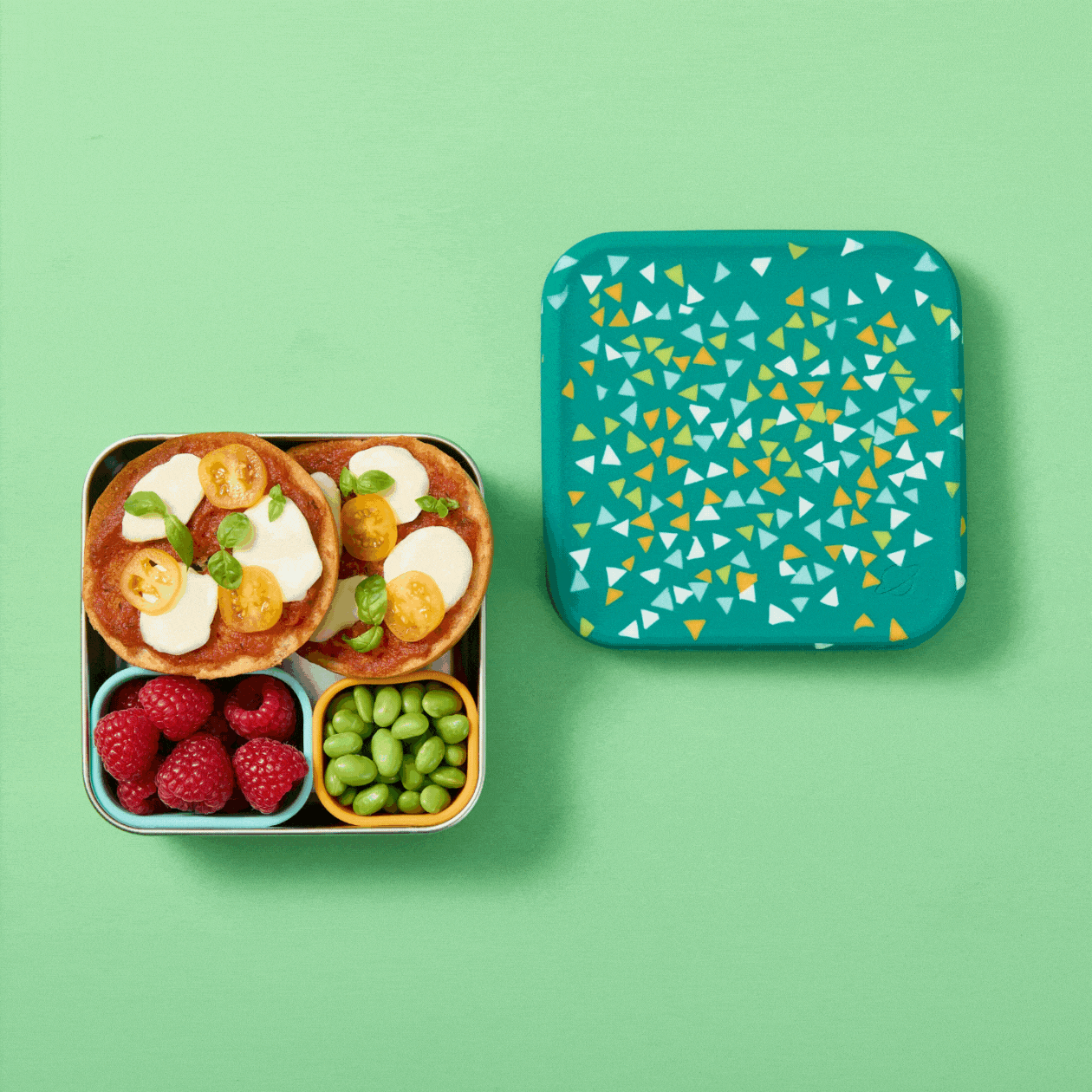 Premium Insulated Trailblazer Sandwich Box - Leak-Proof & BPA-Free Lunch Container for Work, School & Outdoor Adventures