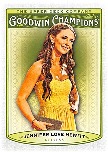 Jennifer Love Hewitt 2019 Upper Deck Goodwin Champions #21 Trading Card - Collectible Memorabilia for Fans & Movie Enthusiasts - Perfect for Autographs, Displays, and Trading Card Collections