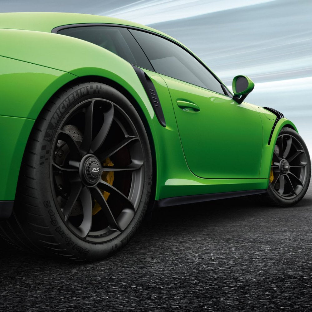 20/21 Inch 991.2 Porsche 911 GT3 RS Alloy Wheel Set - Gloss Black Finish | High-Performance Racing Wheels for Track & Street Use