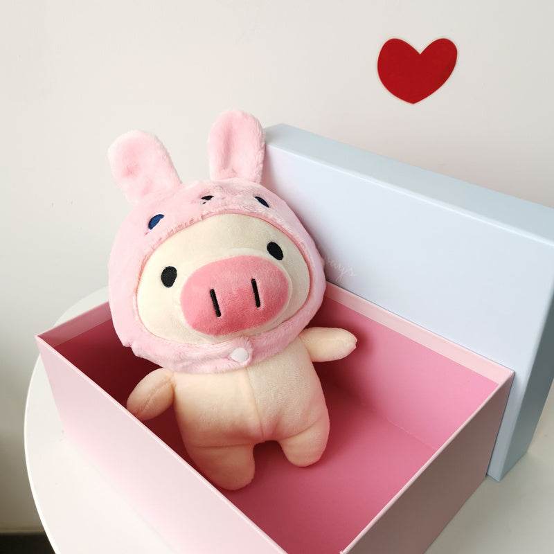 Luna Mini Piggy Plush Toy - Soft Stuffed Animal for Kids & Collectors | Perfect for Cuddling, Gifts & Nursery Decor