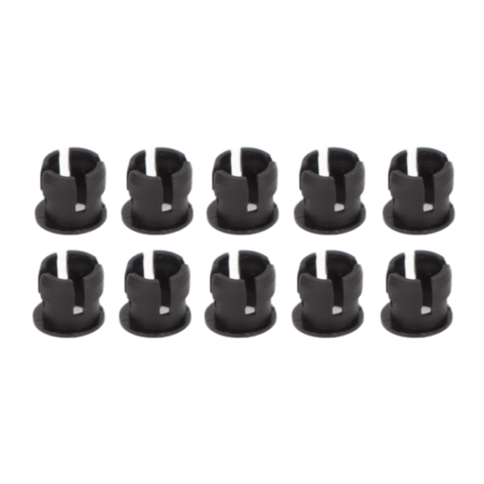 5mm Black LED Lamp Holder - 200PCS Easy Install Light Emitting Diode Mounts, Durable Wear Resistant Standard Size for DIY Lighting Projects, Home Decor & Electronic Equipment