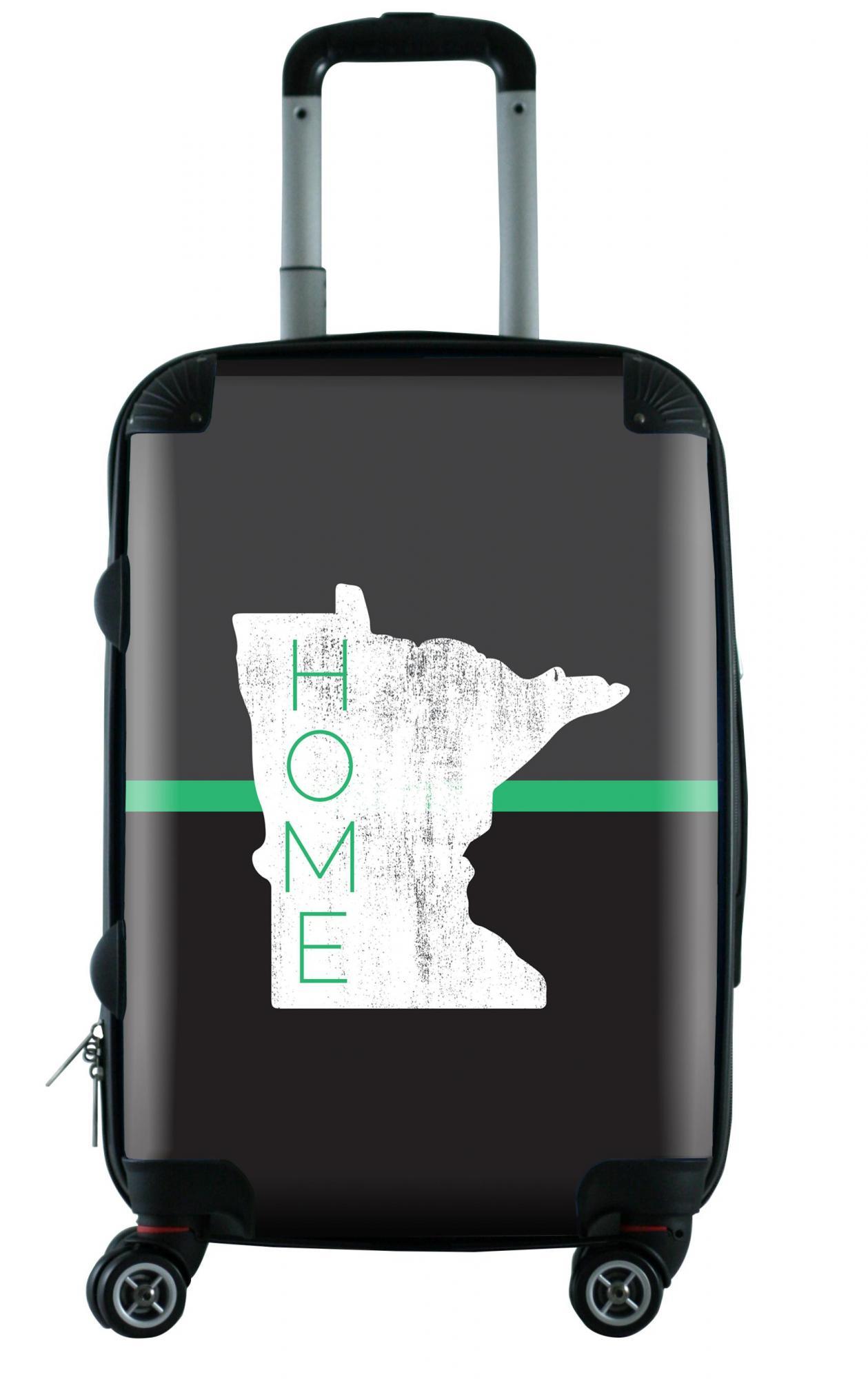 612 My Home State Minnesota 20 Carry On Luggage - Lightweight Durable Suitcase for Travel, Business Trips & Weekend Getaways