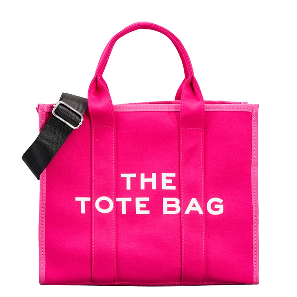 Stylish Canvas Tote Bag for Women - Large Capacity Crossbody Handbag, Casual Shoulder Bag for Travel, Work & School | Perfect for Shopping, Beach & Daily Use