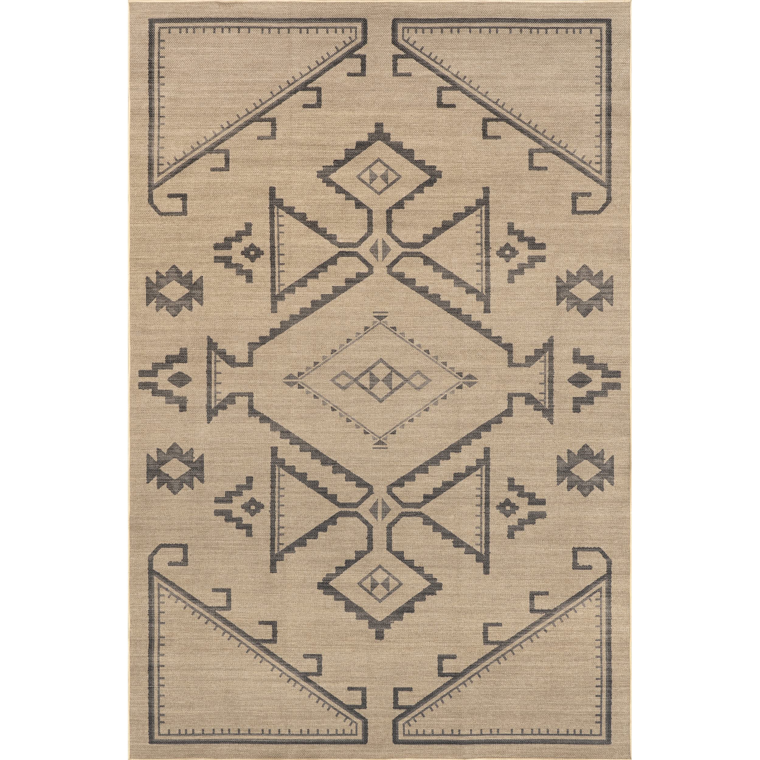 nuLOOM Lauren Liess Audriana Washable Jute Area Rug 8x10 Natural - Perfect for Living Room, Bedroom & Boho Home Decor