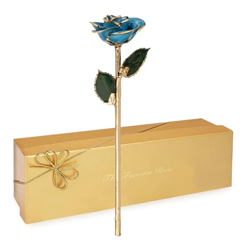 Real Blue Sparkle Rose