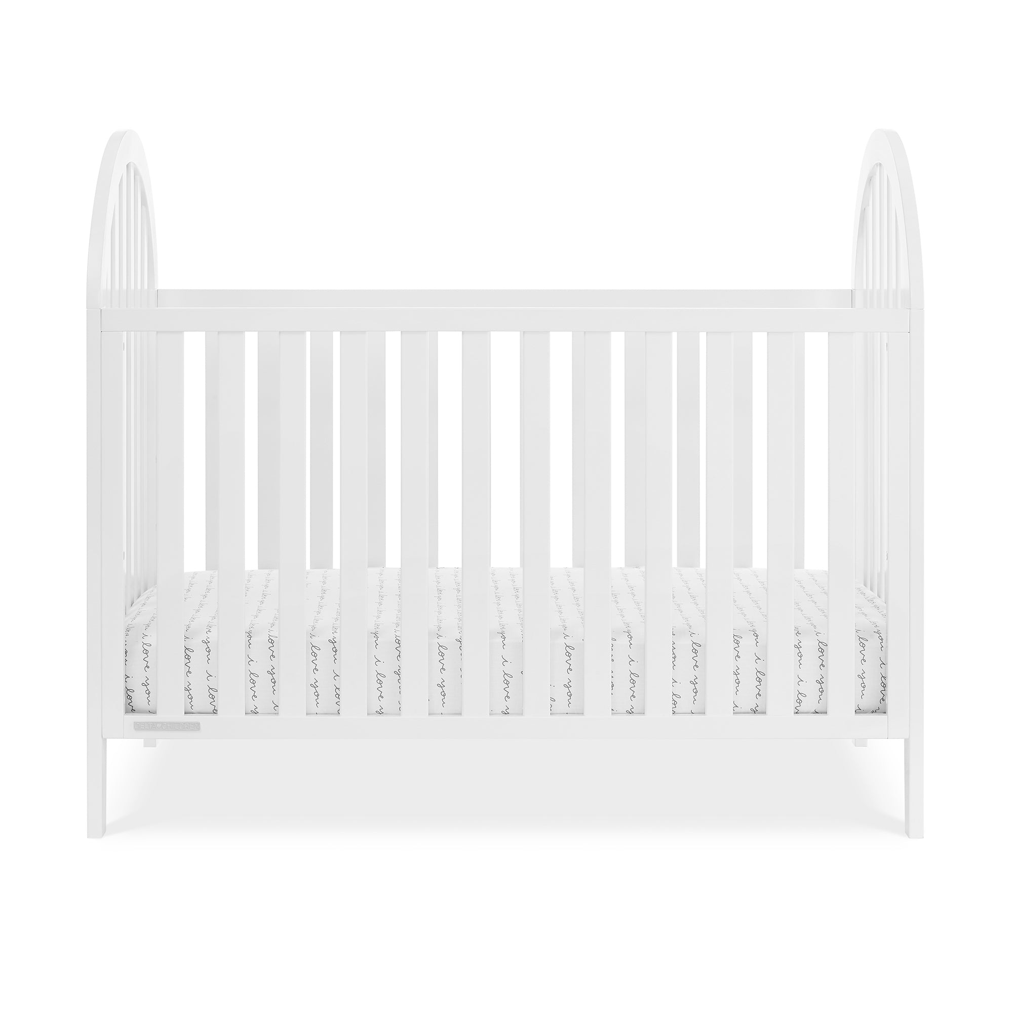 Milano 4-in-1 Convertible Baby Crib - Toddler Bed, Daybed & Full-Size Bed - Nursery Furniture for Boys & Girls - Perfect for Newborn to Teen Years