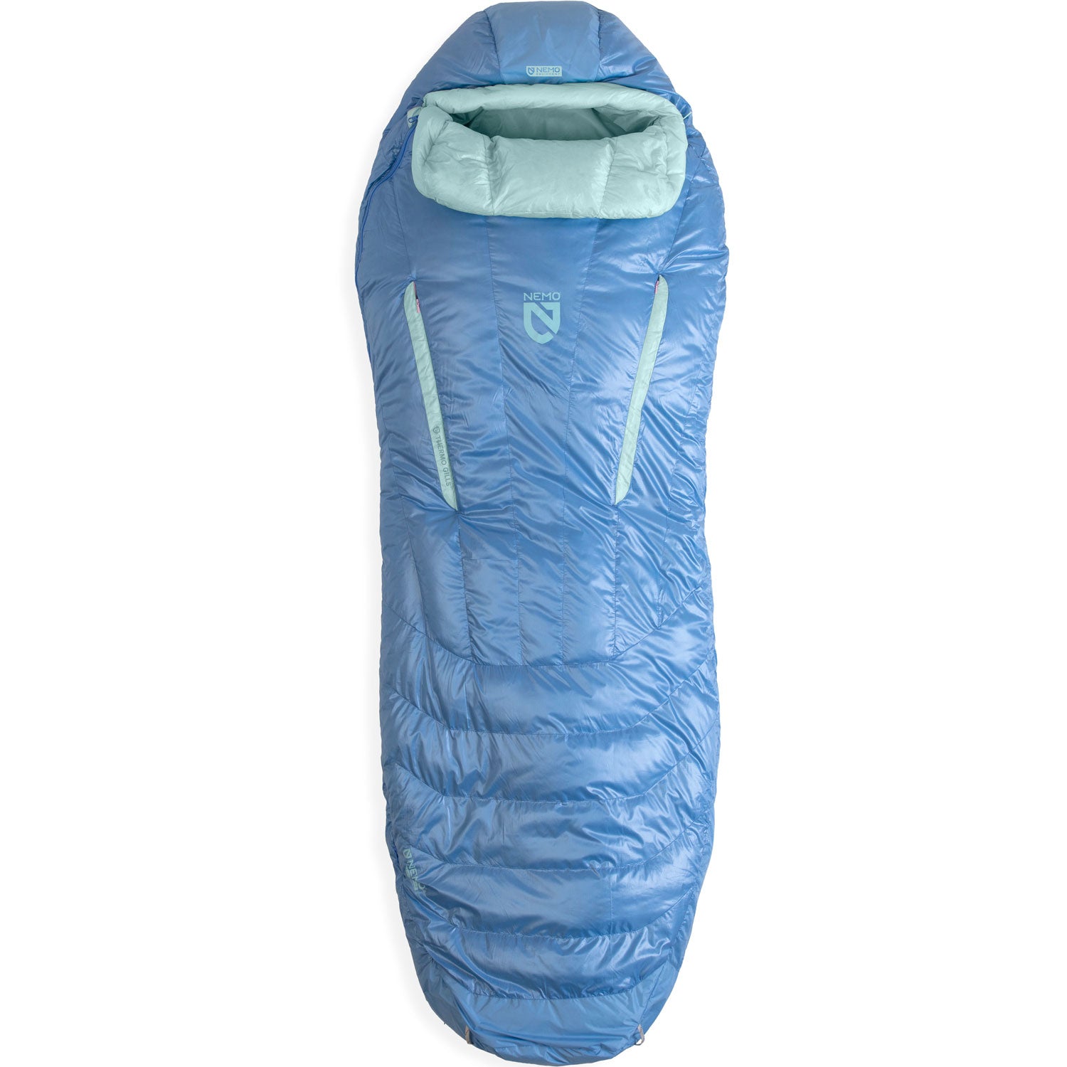 Nemo Equipment Women's Riff 30 Degree Down Sleeping Bag - Lightweight & Compact for Backpacking, Camping & Hiking | Perfect for Cold Weather Adventures