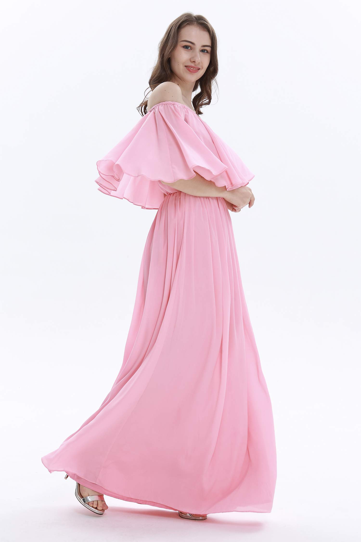 Hawaii Bridesmaid Dress for Women - Pink Coral Beach Wedding Dress Collection | Perfect for Beach Weddings, Bridal Showers & Tropical Vacations