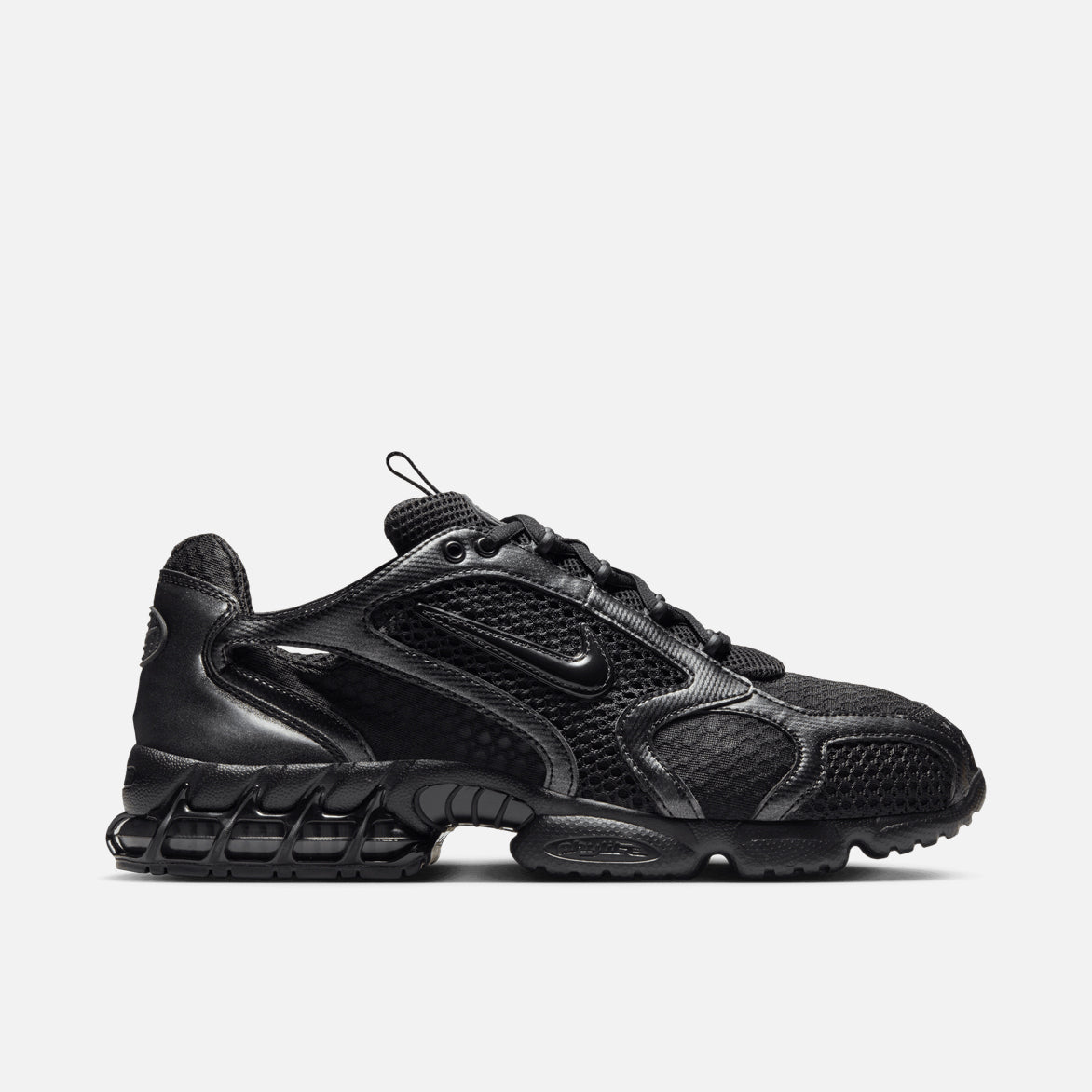 Nike Air Zoom Spiridon Cage 2 Triple Black Men's Running Shoes - Perfect for Jogging, Gym Workouts & Casual Wear
