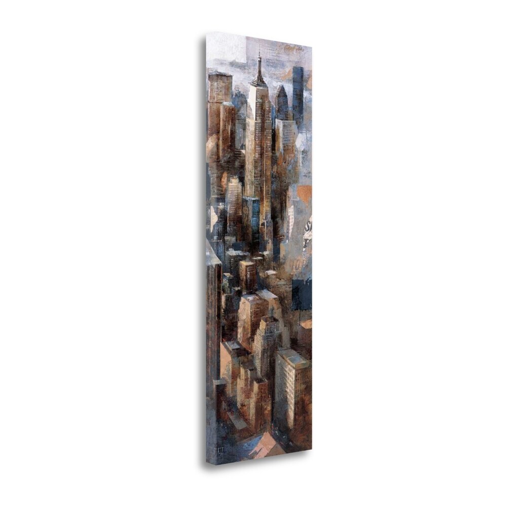 Empire State Building Canvas Art Print by Marti Bofarull - Stunning New York City Skyline Wall Decor for Living Room, Office & Home