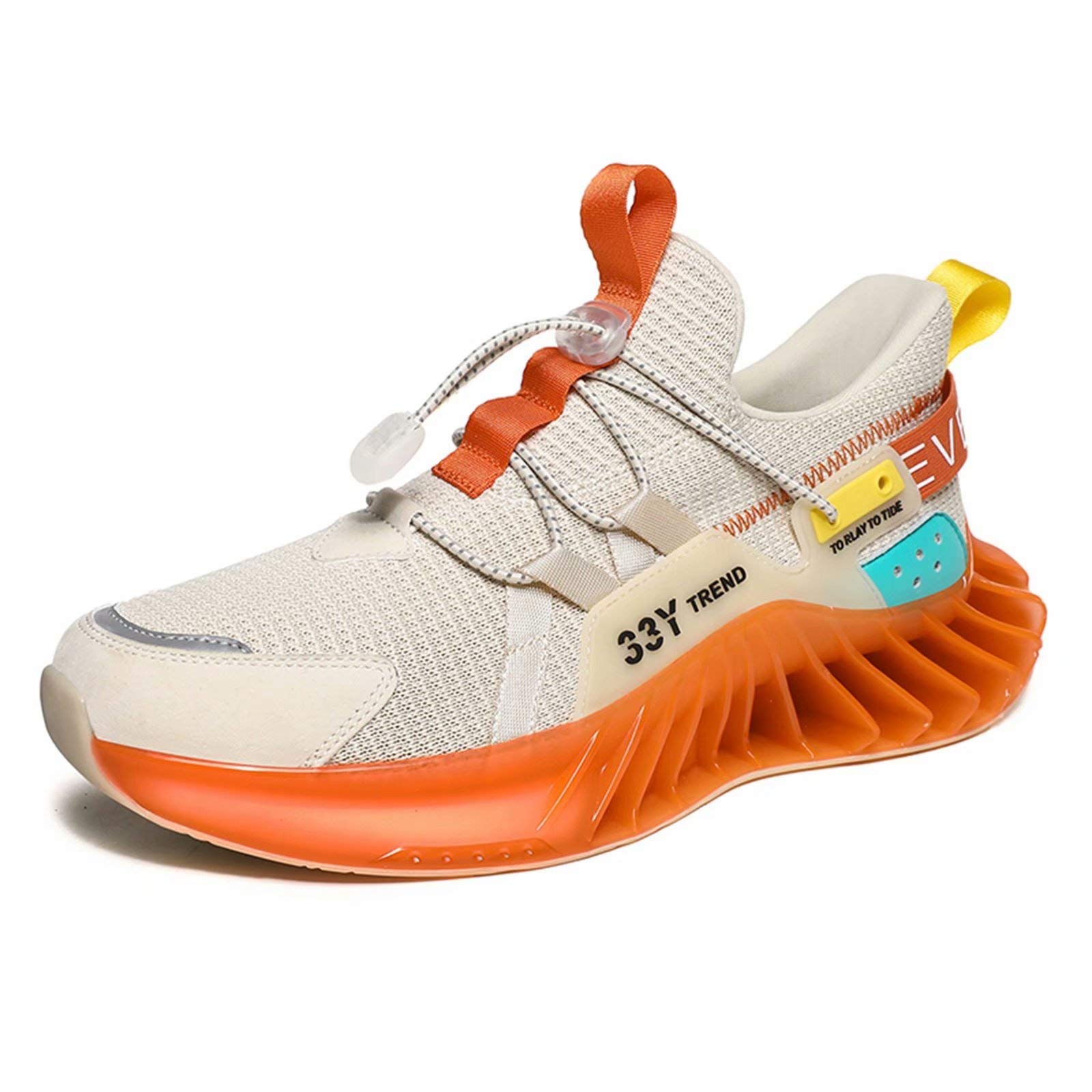 **Men's Non-Slip Running Shoes - Breathable Athletic Sneakers for Walking, Tennis & Training - Lightweight Sports Shoes for Men (Great for Gym, Jogging & Casual Wear)**