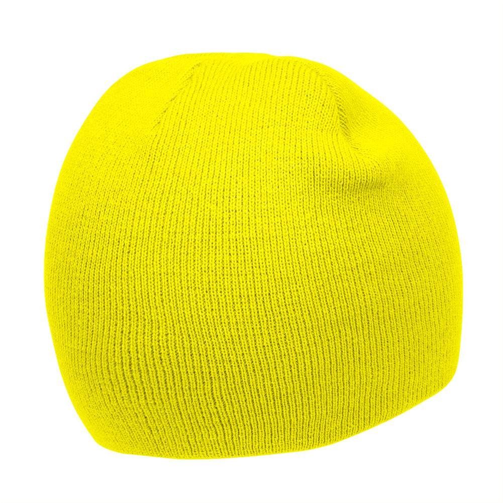 TOP HEADWEAR 12-Pack Short Skull Cap Cuffless Beanies for Men & Women - Soft Stretchy Winter Hats for Running, Hiking, and Outdoor Activities