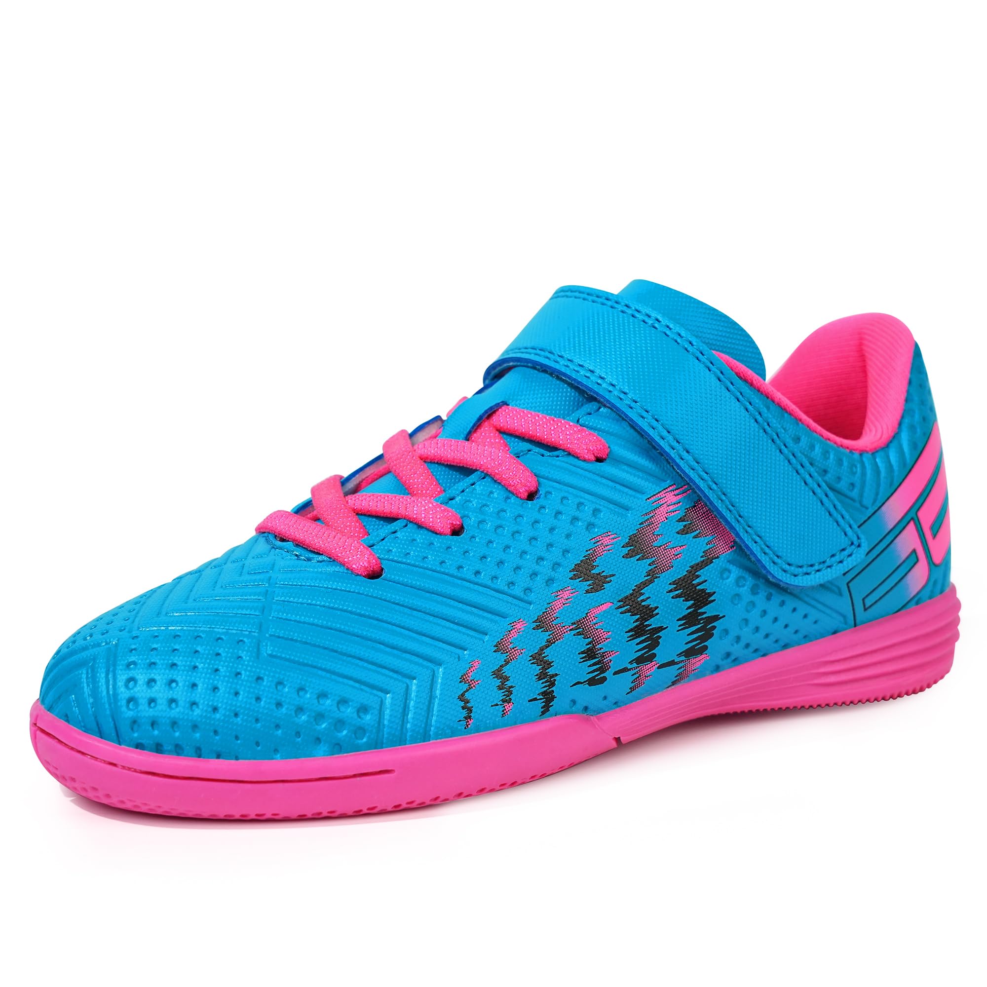 Brooman Kids Futsal Soccer Shoes - Lightweight Indoor Soccer Cleats for Boys & Girls - Perfect for Gym Class, Training & Youth League Games