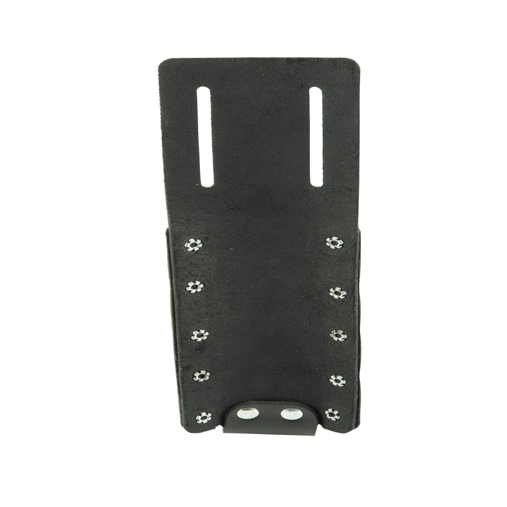 Klein Tools 5129 Flashlight Holder for Tool Belts - Heavy Duty Belt Clip for Work Lights - Perfect for Electricians, Construction Workers & DIY Projects