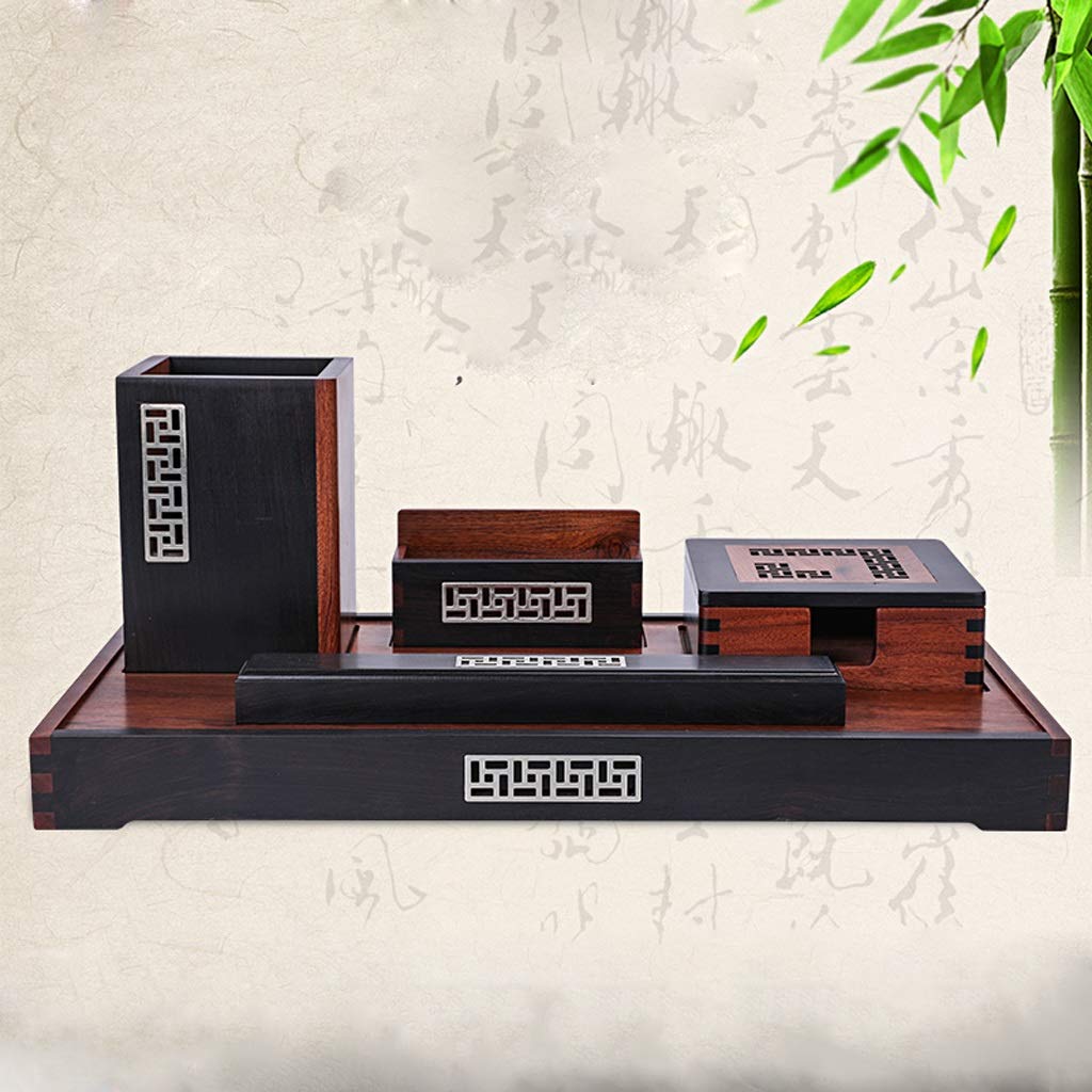 Multifunctional Desktop Organizer - Pen Holder, Card & Stationery Storage Box for Office, Home & School Use | Perfect for Desk Organization (Color: B)