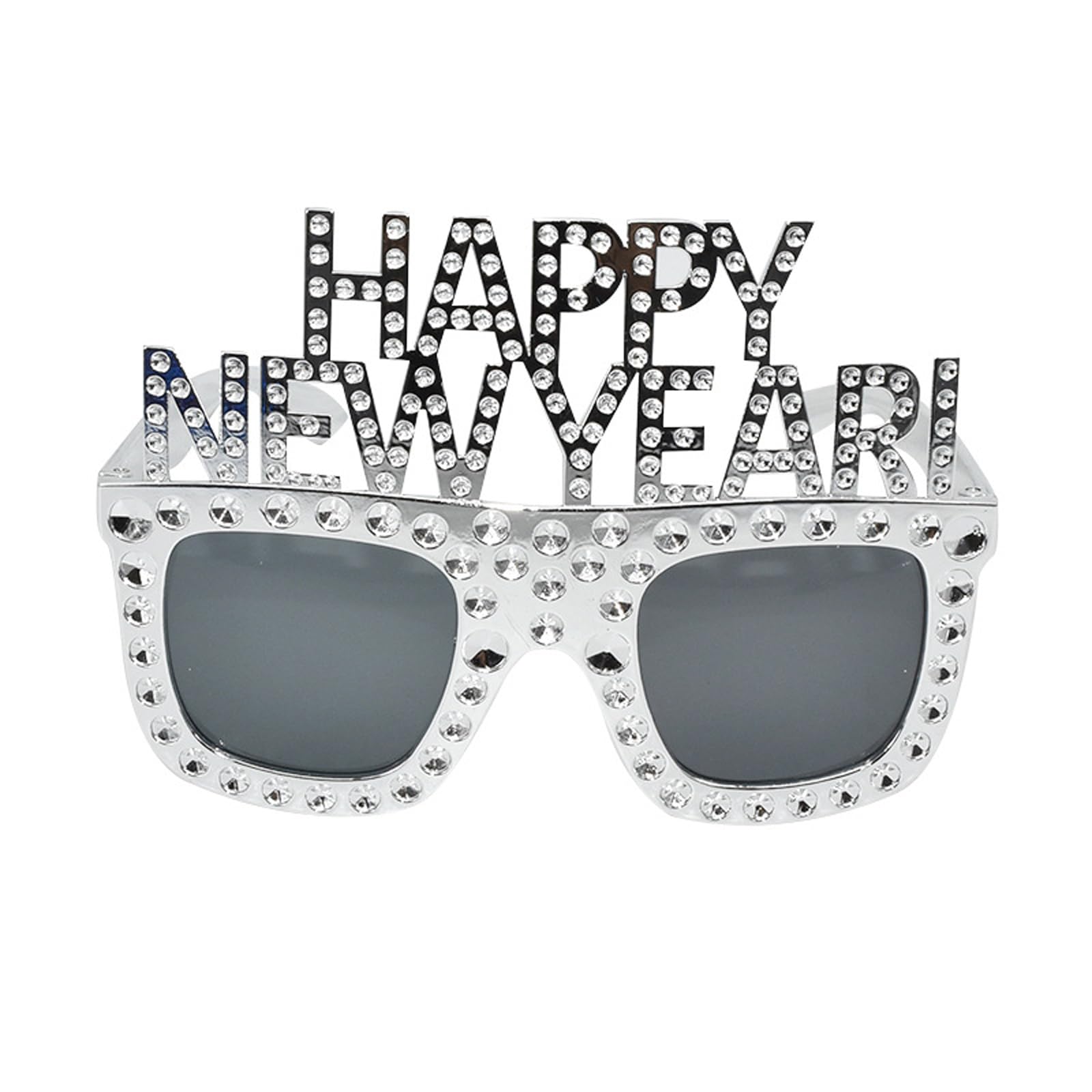 BinaryABC 2025 New Year's Eve Party Glasses - Fun & Festive Eyewear for Celebrations - Perfect for NYE Parties, Countdown Events & Holiday Gatherings