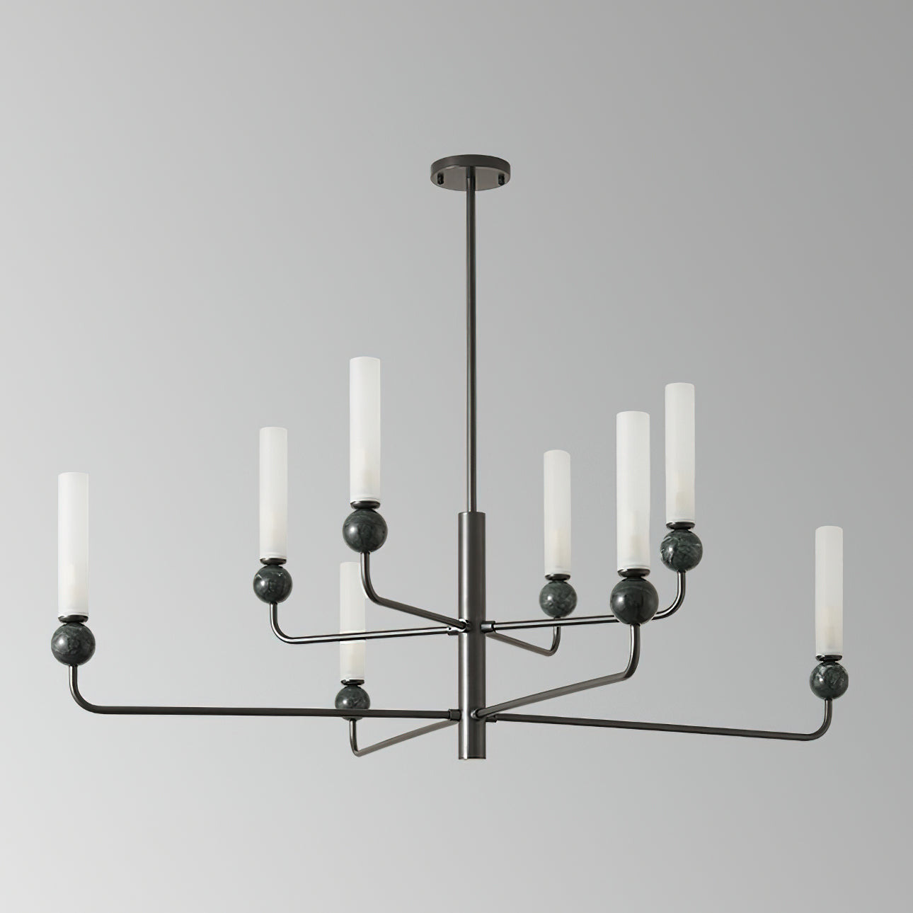 Delie Crystal Chandelier - Elegant Modern Ceiling Light Fixture for Dining Room, Bedroom & Living Room | Perfect for Home Decor, Wedding & Luxury Interior Lighting