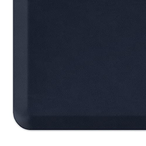 Leather Grain Navy