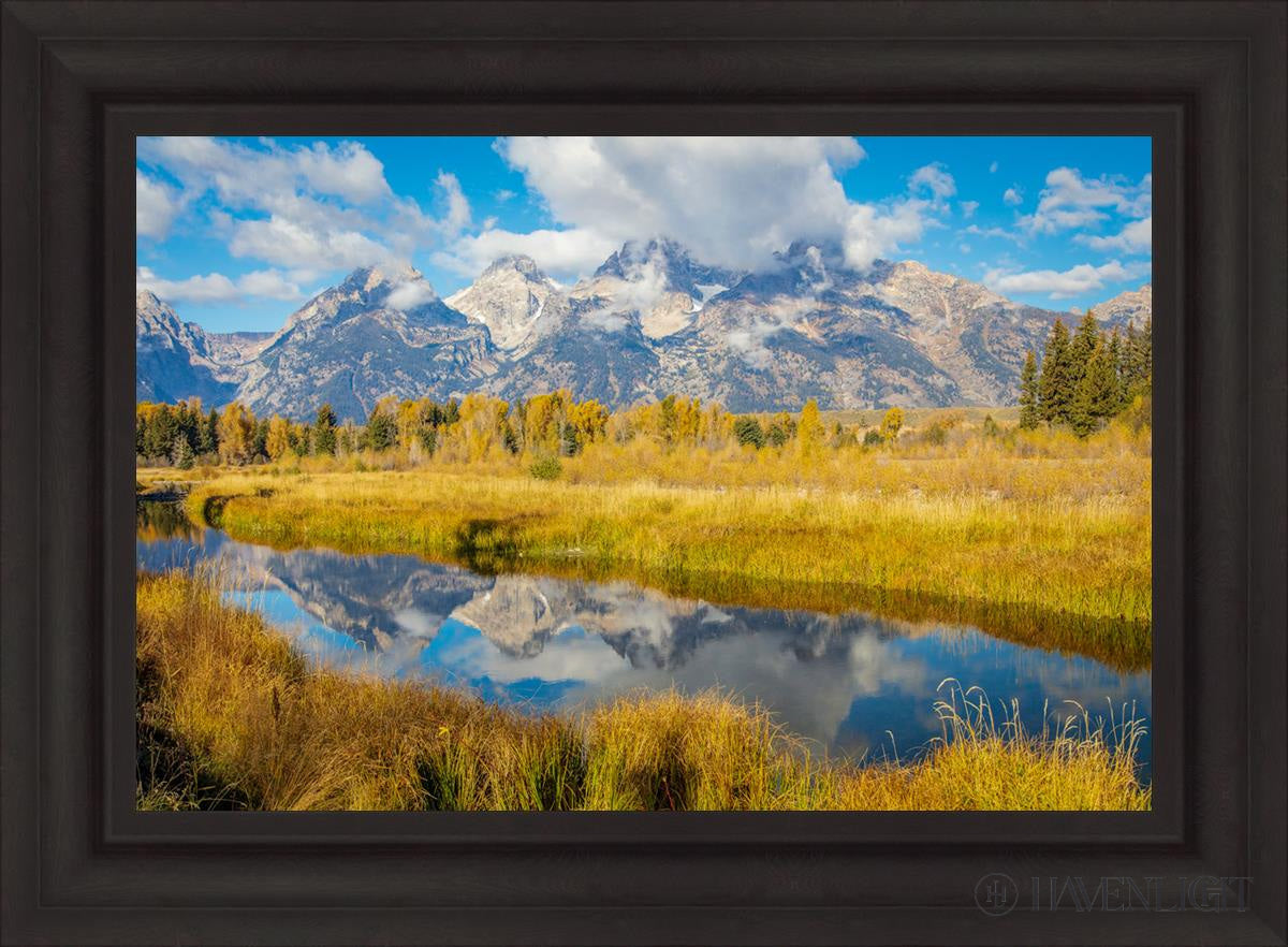 Autumn Splendor By Julie Kerr - Stunning Fall Landscape Art Print for Home & Office Decor | Perfect for Living Room, Bedroom Wall Art & Seasonal Gift