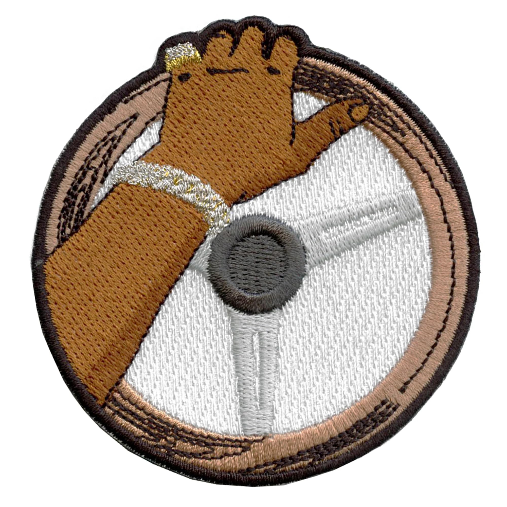Custom Embroidered Iron-On Patch - Houston Underground Rapper Design with Diamond & Wood Elements | Perfect for Denim Jackets, Backpacks & DIY Clothing Projects