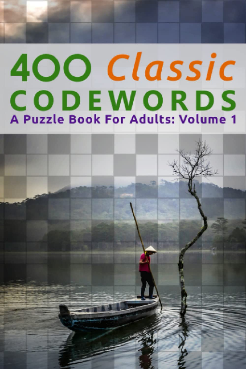 400 Classic Codewords Puzzle Book for Adults - Volume 1 | Brain Teaser Games for Relaxation & Mental Exercise | Perfect for Travel, Commuting & Family Game Nights