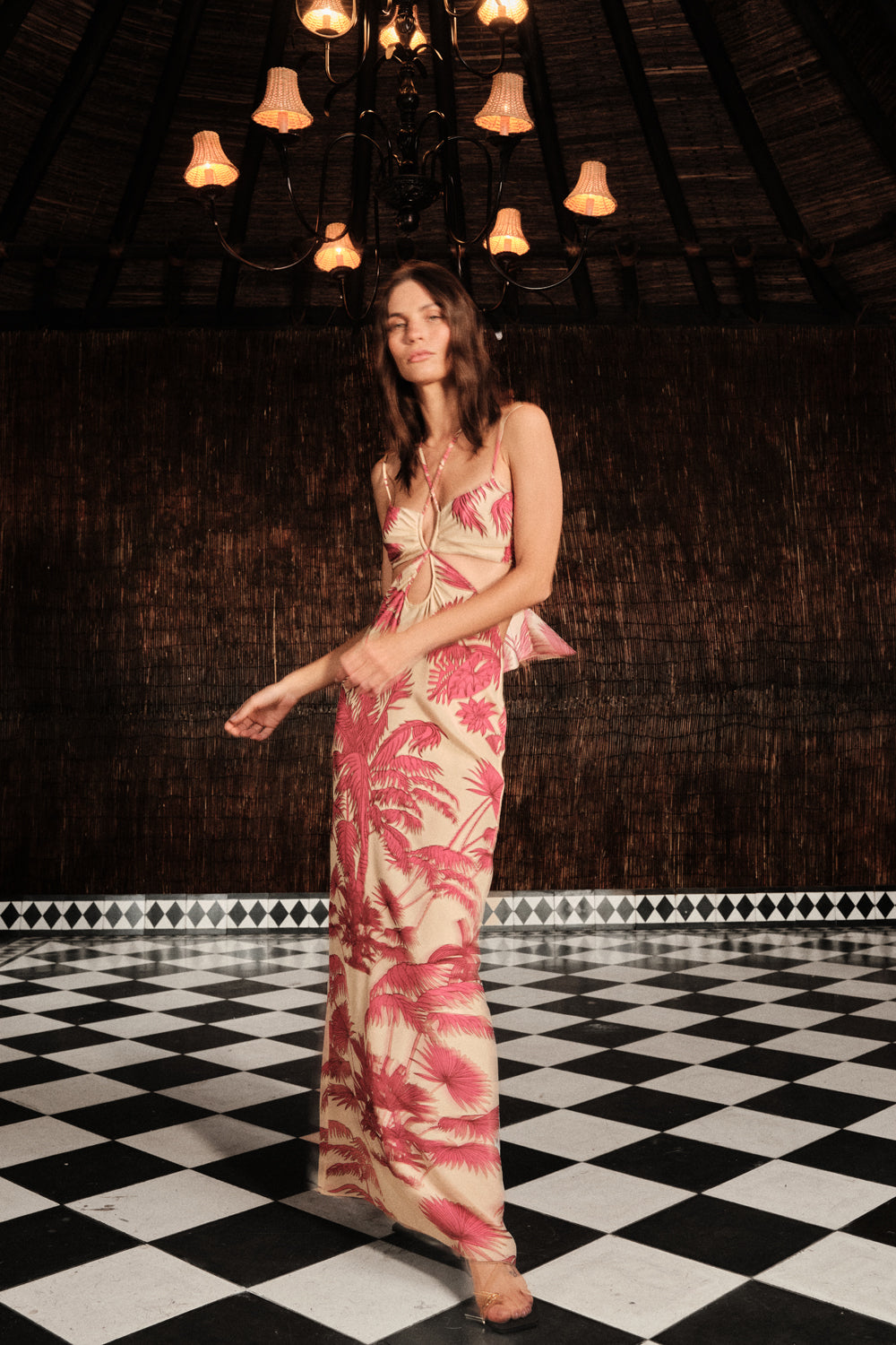 Stylish Andalusian Rhythms Floral Summer Dress for Women - Perfect for Beach Vacations, Date Nights & Summer Parties