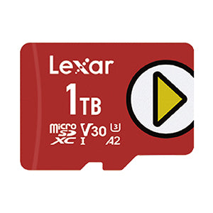 Lexar PLAY 1TB microSDXC UHS-I Card - High-Speed Memory Card for Nintendo Switch, Smartphones, Drones & Action Cameras - Perfect for Gaming, 4K Video & Fast Storage