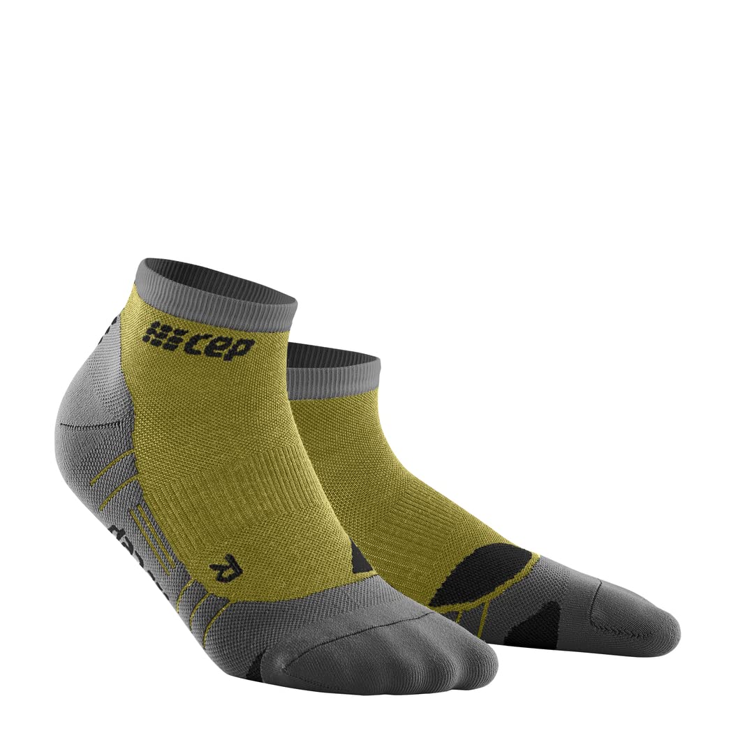 CEP Men's Outdoor Wool Hiking Socks - Lightweight Merino Wool Low Cut Athletic Socks for Hiking, Running & Outdoor Activities