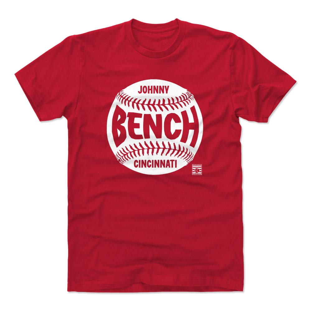 Vintage Johnny Bench Cincinnati Reds Baseball Jersey - Authentic 500 LEVEL Men's Retro Baseball Shirt - Officially Licensed MLB Apparel for Fans & Collectors - Perfect for Game Day, Sports Events & Vintage Fashion