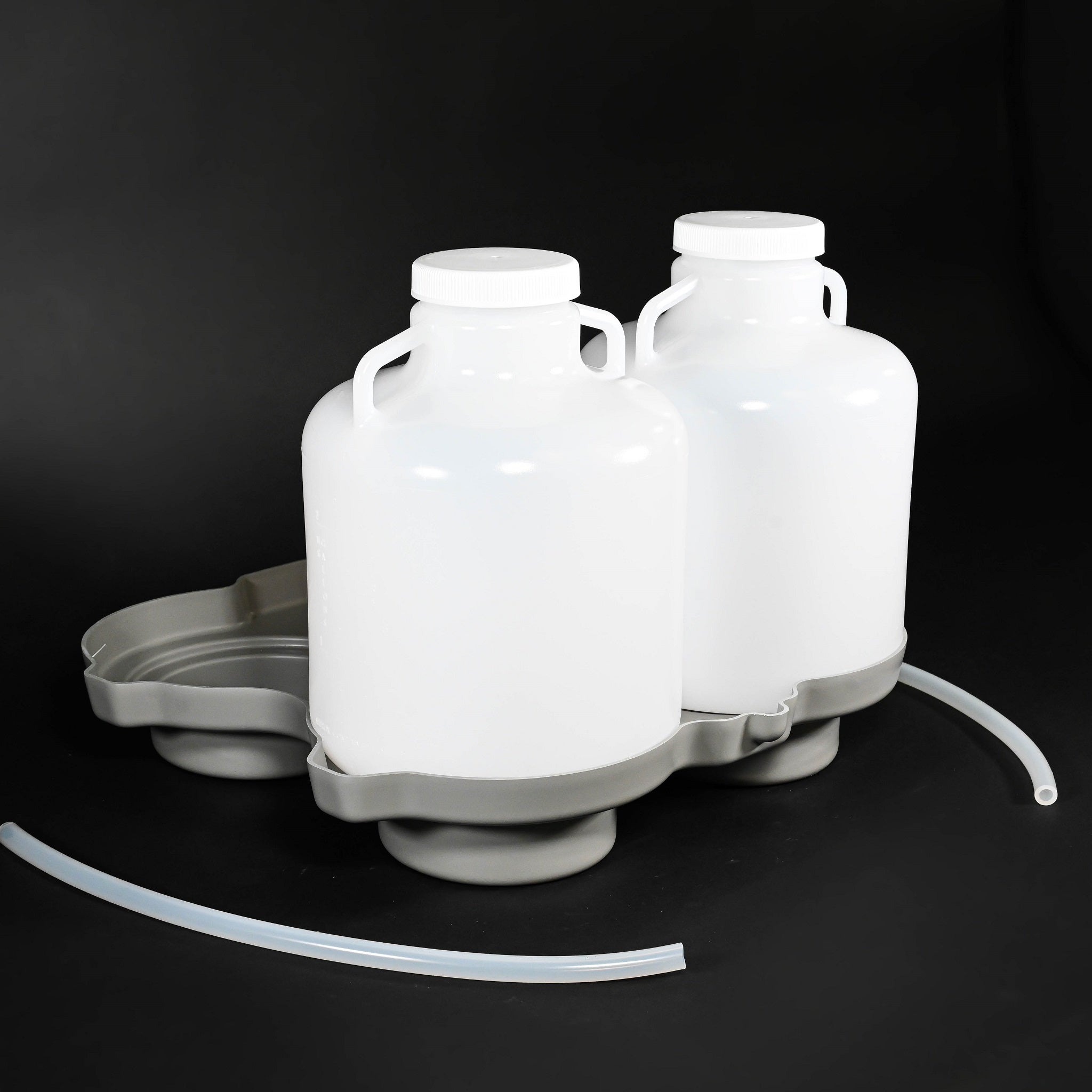4700 / 5800 Refrigerated Sampler Replacement Bottles - 2 Pack 2.5 Gallon Polyethylene Containers for Water Sampling & Lab Testing