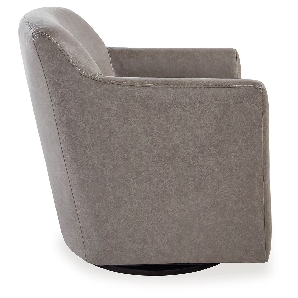 Bradney Swivel Accent Chair - Modern 360° Rotating Lounge Chair with Upholstered Seat & Metal Base - Perfect for Living Room, Bedroom or Office Decor