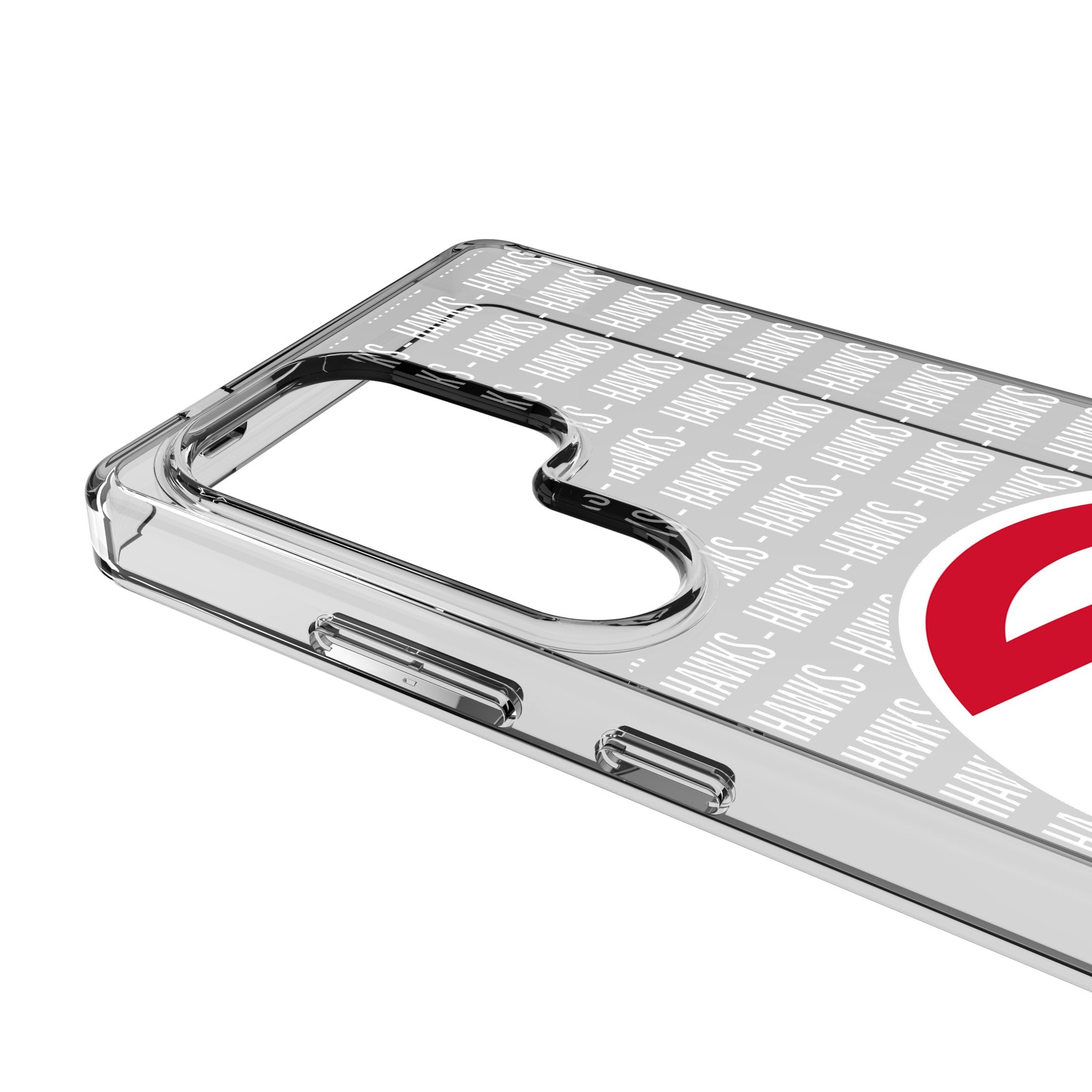 Atlanta Hawks Clear Phone Case for Samsung Galaxy - Durable Protective Cover with Team Logo | Perfect for Fans, Games & Everyday Use