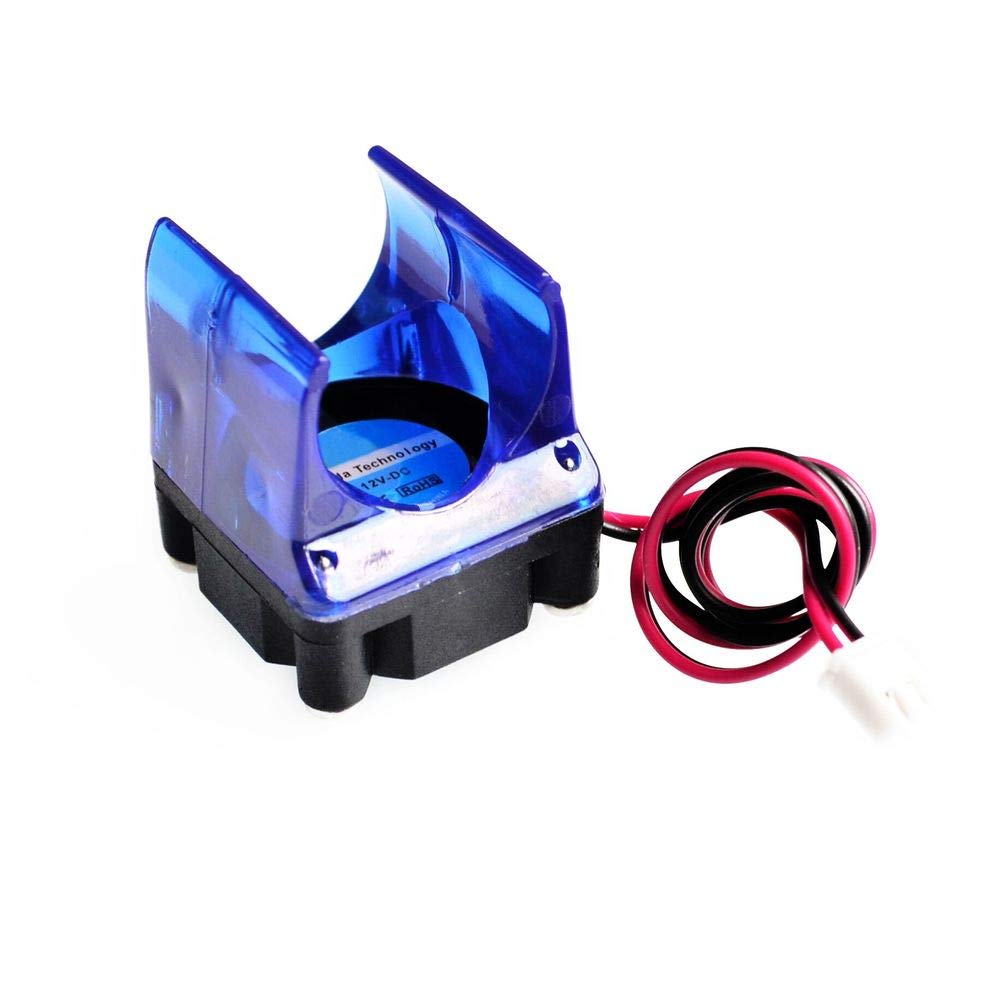 High-Quality 3D Printer Parts - DIY Reprap V6 Injection Molded Fan Duct & Housing Guard with Cooling Fan for Improved Print Cooling | Perfect for Home 3D Printing, Maker Projects & Reprap Upgrades
