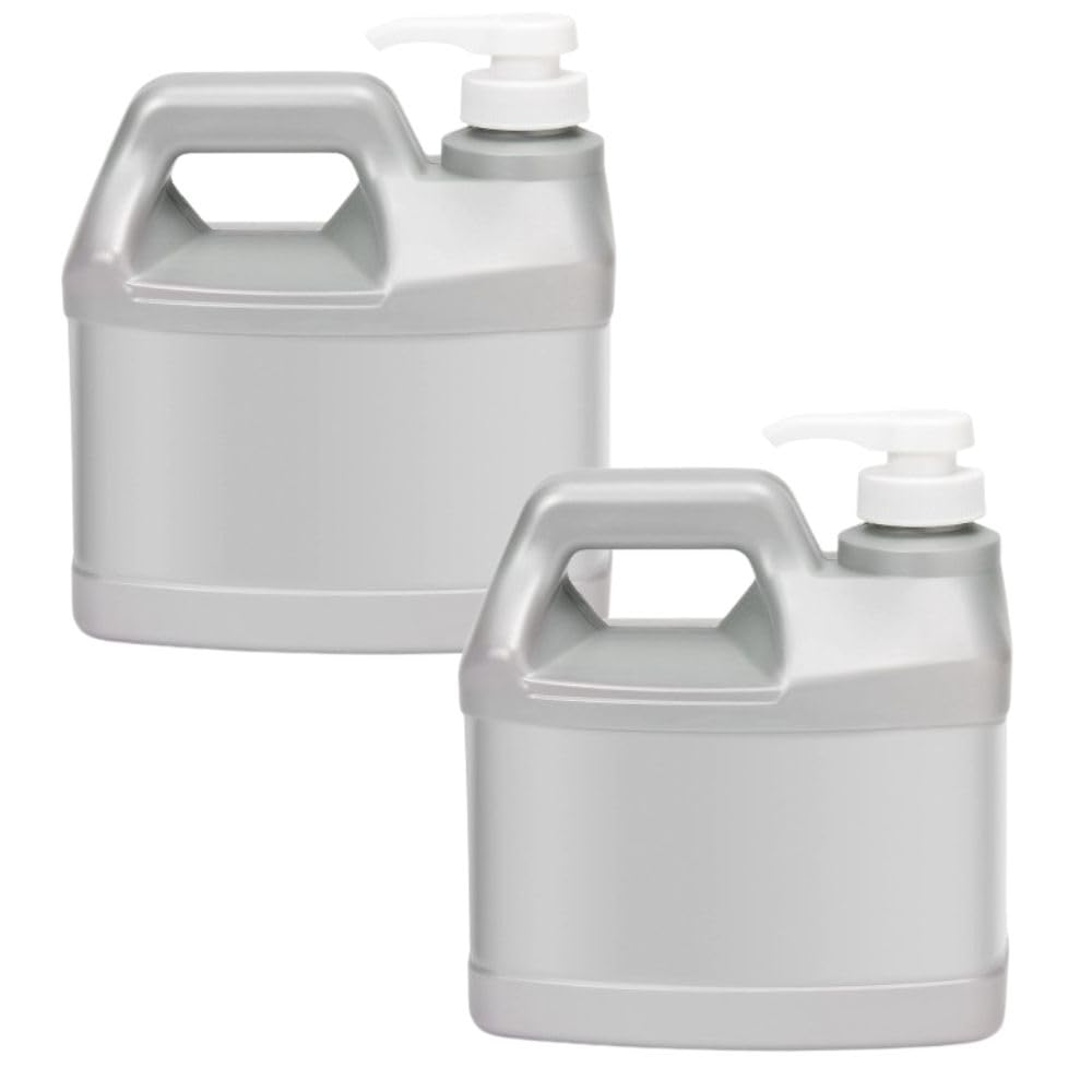 Purell Advanced Instant Hand Sanitizer Refreshing Gel - 64 oz Refill Bottle with Pump (Pack of 2) | Alcohol-Based Sanitizer for Home, Office & Travel Use | Kills 99.9% of Germs