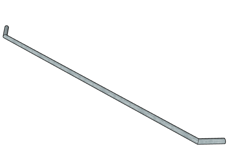 90 Degree Galvanized Mobile Pen Corner Support - Heavy Duty Metal Frame for Livestock, Poultry, and Farm Animal Enclosures
