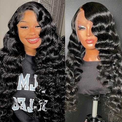 Deep Wave 13x4 Lace Front Wigs Human Hair