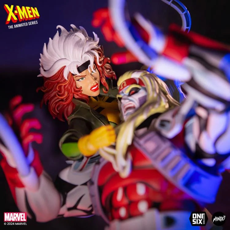X-Men: The Animated Series Rogue 1/6 Scale Collectible Action Figure - Perfect for Marvel Fans, Display & Comic Book Collections