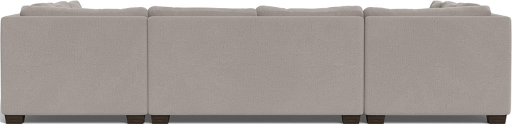 Track 141 Corner Sleeper Sofa U Sectional - Modern L-Shaped Convertible Couch Bed with Storage | Perfect for Small Spaces, Guest Rooms & Apartments